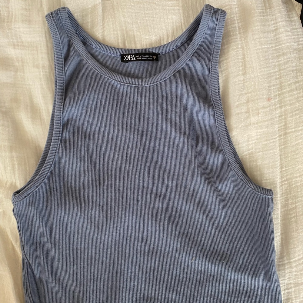 Zara cropped tank
